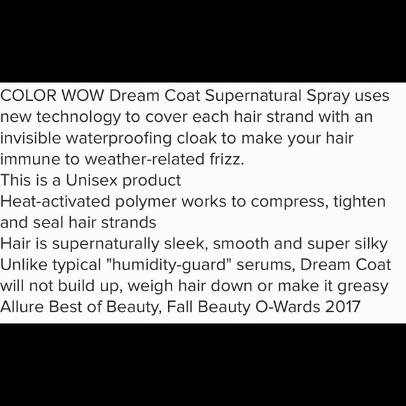 Color wow dran coat supernatural spray 6.7 Fl - Picture 3 of 3
